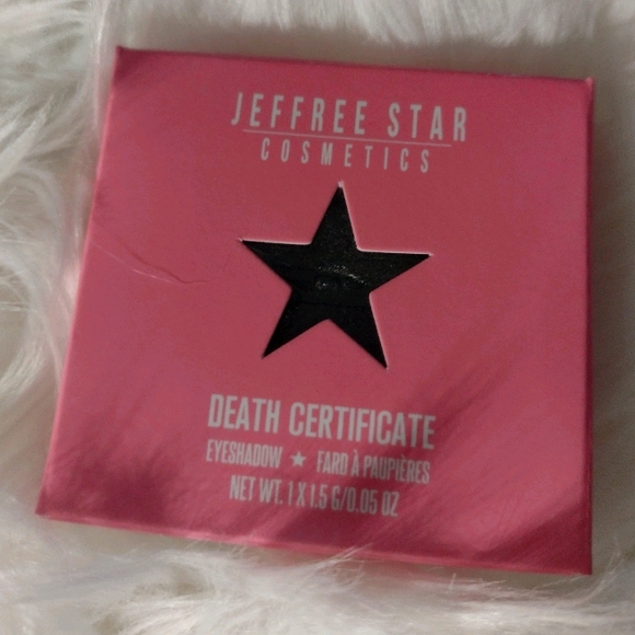 Jeffree Star Other - Death Certificate Single Eyeshadow